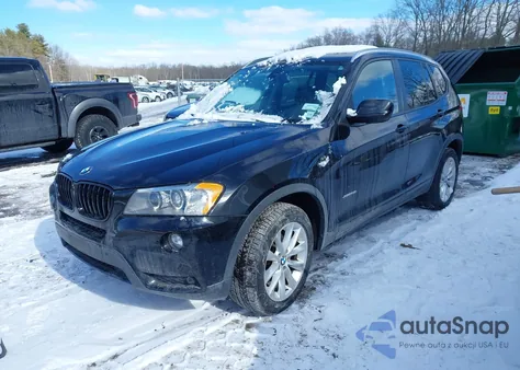 2013 BMW X3 xDrive28I z USA, uszkodzony, nr VIN 5UXWX9C57D0D04323